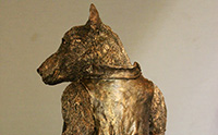 Pickstone-Redfern Bear Statue Back